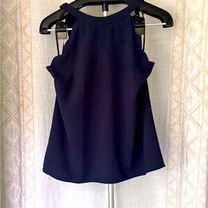 Scallop Edge Tank Monteau- Navy XL